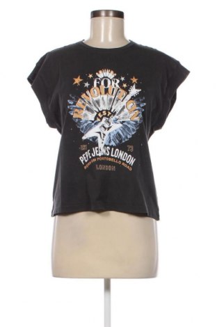 Γυναικείο t-shirt Pepe Jeans, Μέγεθος XS, Χρώμα Γκρί, Τιμή 29,90 €