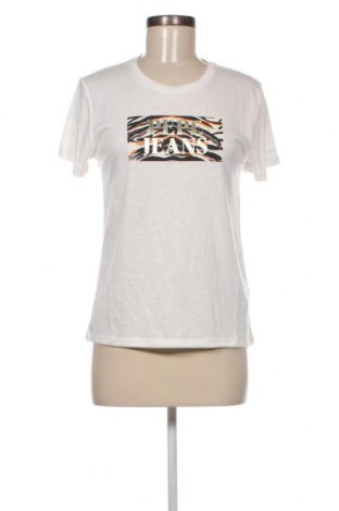 Damen T-Shirt Pepe Jeans, Größe S, Farbe Weiß, Preis € 15,55