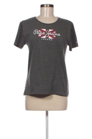 Damen T-Shirt Pepe Jeans, Größe M, Farbe Grau, Preis 29,90 €