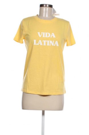 Дамска тениска Pimkie, Размер XS, Цвят Жълт, Цена 10,92 лв.