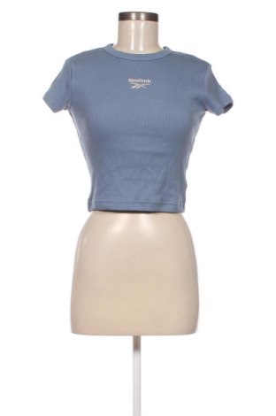 Damen T-Shirt Reebok, Größe M, Farbe Blau, Preis 29,90 €