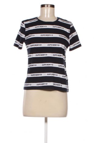 Γυναικείο t-shirt Superdry, Μέγεθος M, Χρώμα Μπλέ, Τιμή 18,04 €
