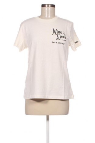 Γυναικείο t-shirt Superdry, Μέγεθος M, Χρώμα Εκρού, Τιμή 18,04 €