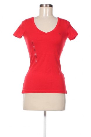 Damen T-Shirt Tommy Hilfiger, Größe XS, Farbe Rot, Preis 35,05 €