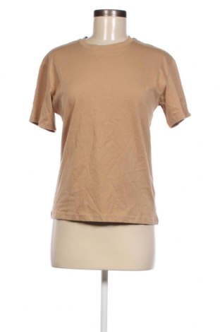 Damen T-Shirt Weekday, Größe S, Farbe Beige, Preis 10,82 €