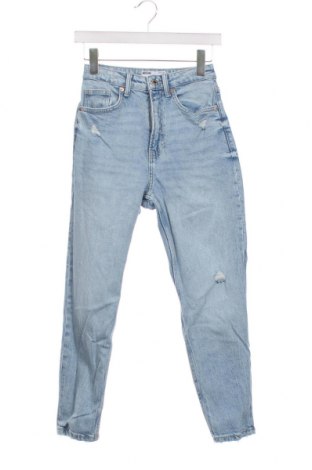 Γυναικείο Τζίν Bershka, Μέγεθος XS, Χρώμα Μπλέ, Τιμή 17,94 €