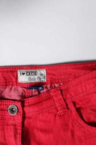 Dámske džínsy  Cecil, Veľkosť S, Farba Červená, Cena  3,29 €