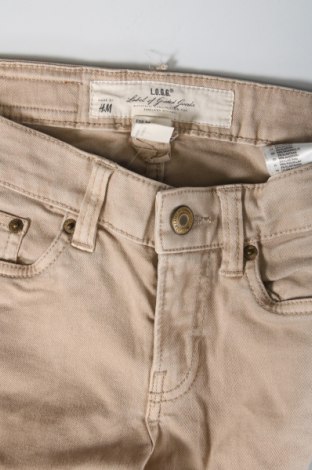 Damen Jeans H&M L.O.G.G., Größe XS, Farbe Beige, Preis 2,22 €