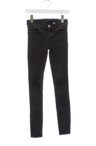 Дамски дънки Massimo Dutti, Размер XS, Цвят Черен, Цена 43,28 лв.