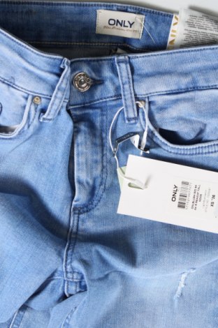 Dámske džínsy  ONLY, Veľkosť XS, Farba Modrá, Cena  4,56 €