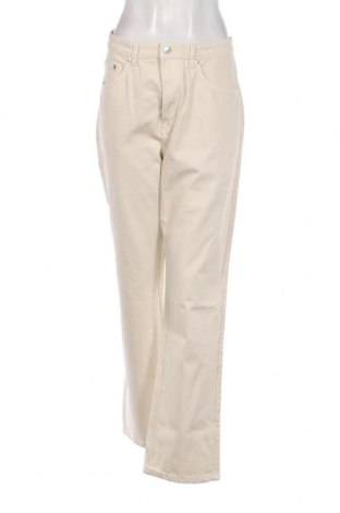 Damen Jeans Weekday, Größe XL, Farbe Ecru, Preis € 11,84