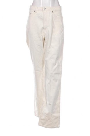 Damen Jeans Weekday, Größe XL, Farbe Ecru, Preis 10,57 €