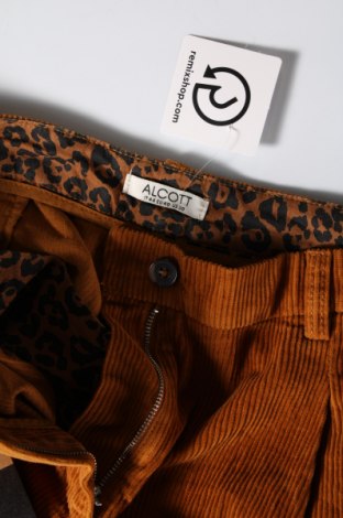 Pantaloni de velvet de femei Alcott, Mărime M, Culoare Portocaliu, Preț 121,05 Lei
