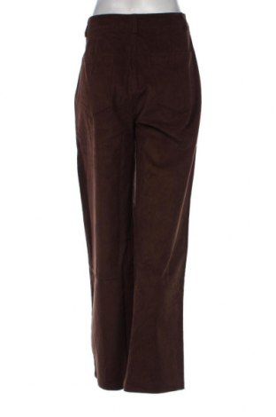 Pantaloni de velvet de femei Even&Odd, Mărime L, Culoare Maro, Preț 21,18 Lei