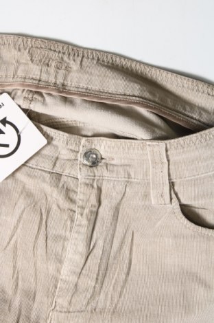Γυναικείο κοτλέ παντελόνι Mac, Μέγεθος L, Χρώμα  Μπέζ, Τιμή 30,31 €