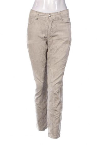 Pantaloni de velvet de femei Mac, Mărime L, Culoare Bej, Preț 19,34 Lei
