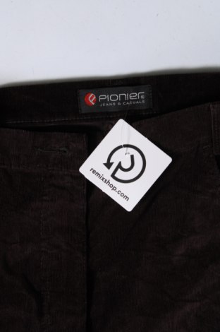 Γυναικείο κοτλέ παντελόνι Pionier, Μέγεθος XL, Χρώμα Καφέ, Τιμή 3,77 €