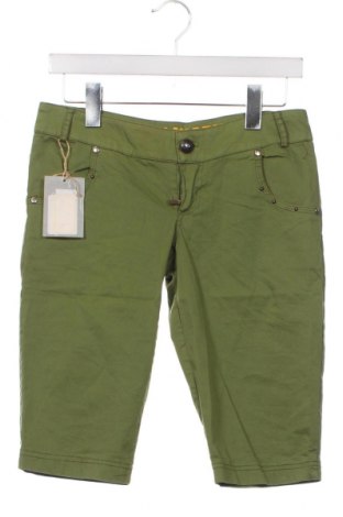 Дамски къс панталон, Размер S, Цвят Зелен, Цена 31,00 лв.