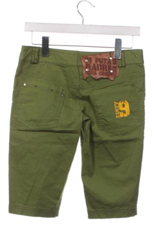 Дамски къс панталон, Размер S, Цвят Зелен, Цена 31,00 лв.