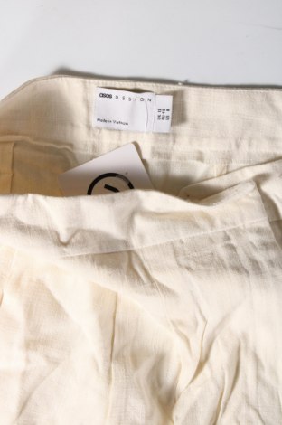 Pantaloni scurți de femei ASOS, Mărime M, Culoare Alb, Preț 35,53 Lei