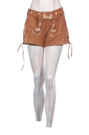 Γυναικείο κοντό παντελόνι Colloseum, Μέγεθος L, Χρώμα Καφέ, Τιμή 2,88 €