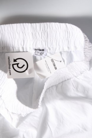 Дамски къс панталон Cotton On, Размер M, Цвят Бял, Цена 13,02 лв.