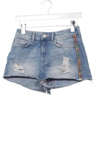 Γυναικείο κοντό παντελόνι H&M by Coachella, Μέγεθος XS, Χρώμα Μπλέ, Τιμή 3,01 €