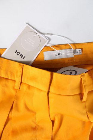 Дамски къс панталон Ichi, Размер S, Цвят Жълт, Цена 23,04 лв.