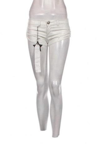Дамски къс панталон Killah, Размер M, Цвят Сребрист, Цена 24,48 лв.