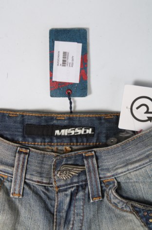 Γυναικείο κοντό παντελόνι Miss Sixty, Μέγεθος XXS, Χρώμα Μπλέ, Τιμή 9,99 €