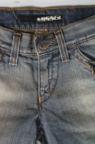 Pantaloni scurți de femei Miss Sixty, Mărime XS, Culoare Albastru, Preț 77,17 Lei