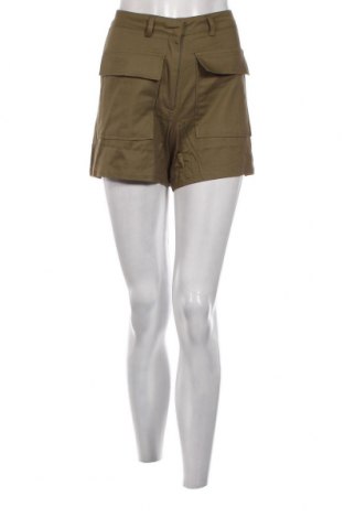 Дамски къс панталон Missy Empire, Размер XS, Цвят Зелен, Цена 11,78 лв.