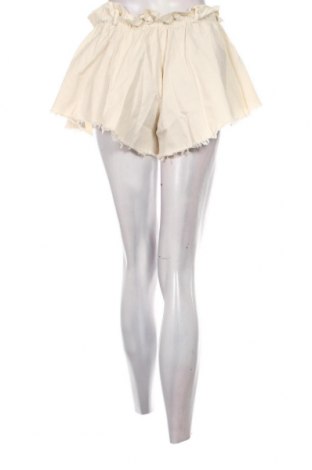 Γυναικείο κοντό παντελόνι Missy Empire, Μέγεθος L, Χρώμα Εκρού, Τιμή 7,51 €