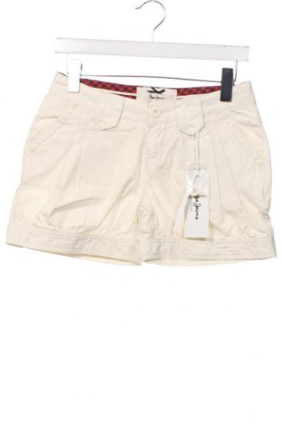 Damen Shorts Pepe Jeans, Größe XS, Farbe Ecru, Preis 6,31 €