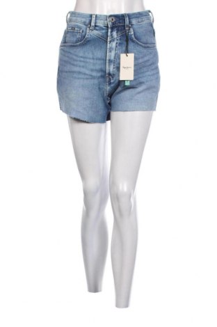 Pantaloni scurți de femei Pepe Jeans, Mărime S, Culoare Albastru, Preț 63,75 Lei