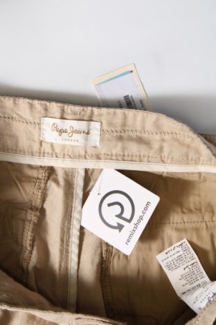 Pantaloni scurți de femei Pepe Jeans, Mărime L, Culoare Bej, Preț 335,53 Lei