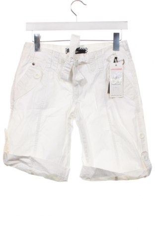 Дамски къс панталон Pepe Jeans, Размер M, Цвят Бял, Цена 22,44 лв.