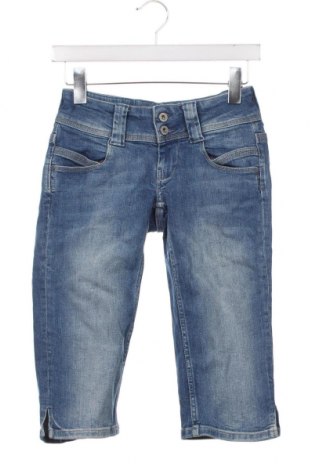 Γυναικείο κοντό παντελόνι Pepe Jeans, Μέγεθος XS, Χρώμα Μπλέ, Τιμή 4,63 €
