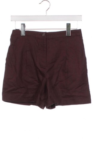 Γυναικείο κοντό παντελόνι Re.draft, Μέγεθος XS, Χρώμα Καφέ, Τιμή 7,42 €