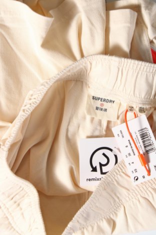 Дамски къс панталон Superdry, Размер S, Цвят Екрю, Цена 24,48 лв.