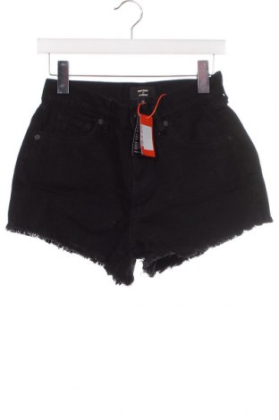 Дамски къс панталон Superdry, Размер S, Цвят Черен, Цена 14,28 лв.