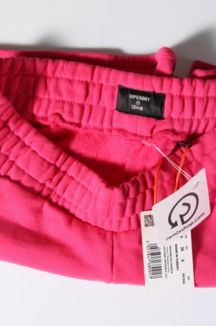 Дамски къс панталон Superdry, Размер S, Цвят Розов, Цена 20,40 лв.