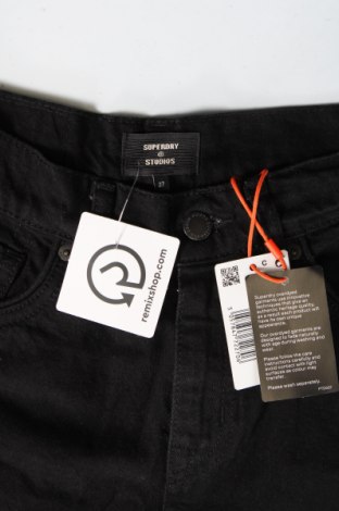 Дамски къс панталон Superdry, Размер XS, Цвят Черен, Цена 14,96 лв.