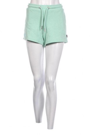 Дамски къс панталон Superdry, Размер M, Цвят Зелен, Цена 22,44 лв.