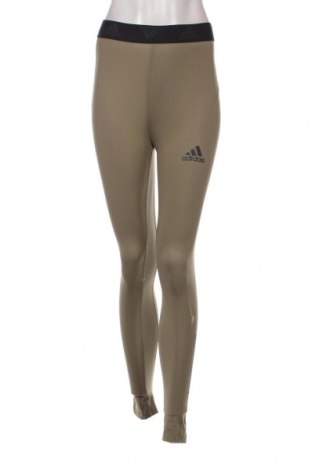 Γυναικείο κολάν Adidas, Μέγεθος M, Χρώμα Πράσινο, Τιμή 24,12 €