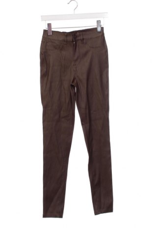 Pantaloni de piele pentru damă Primark, Mărime S, Culoare Maro, Preț 16,22 Lei
