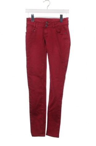 Дамски панталон, Размер XS, Цвят Червен, Цена 4,06 лв.