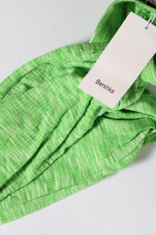 Pantaloni de femei Bershka, Mărime L, Culoare Verde, Preț 28,75 Lei