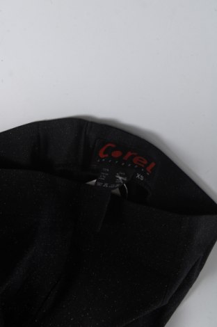 Дамски панталон Corel, Размер XS, Цвят Черен, Цена 4,55 лв.