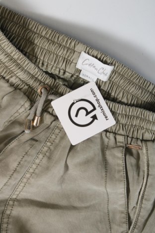 Дамски панталон Cotton Club, Размер XS, Цвят Зелен, Цена 6,09 лв.